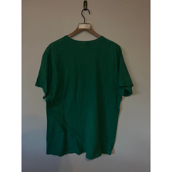Y2K Polo Jeans Shirt Company Quality Denim Goods Green Tee 2000s XL X-Large - Picture 5 of 7